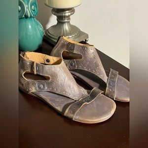 Real leather sandals